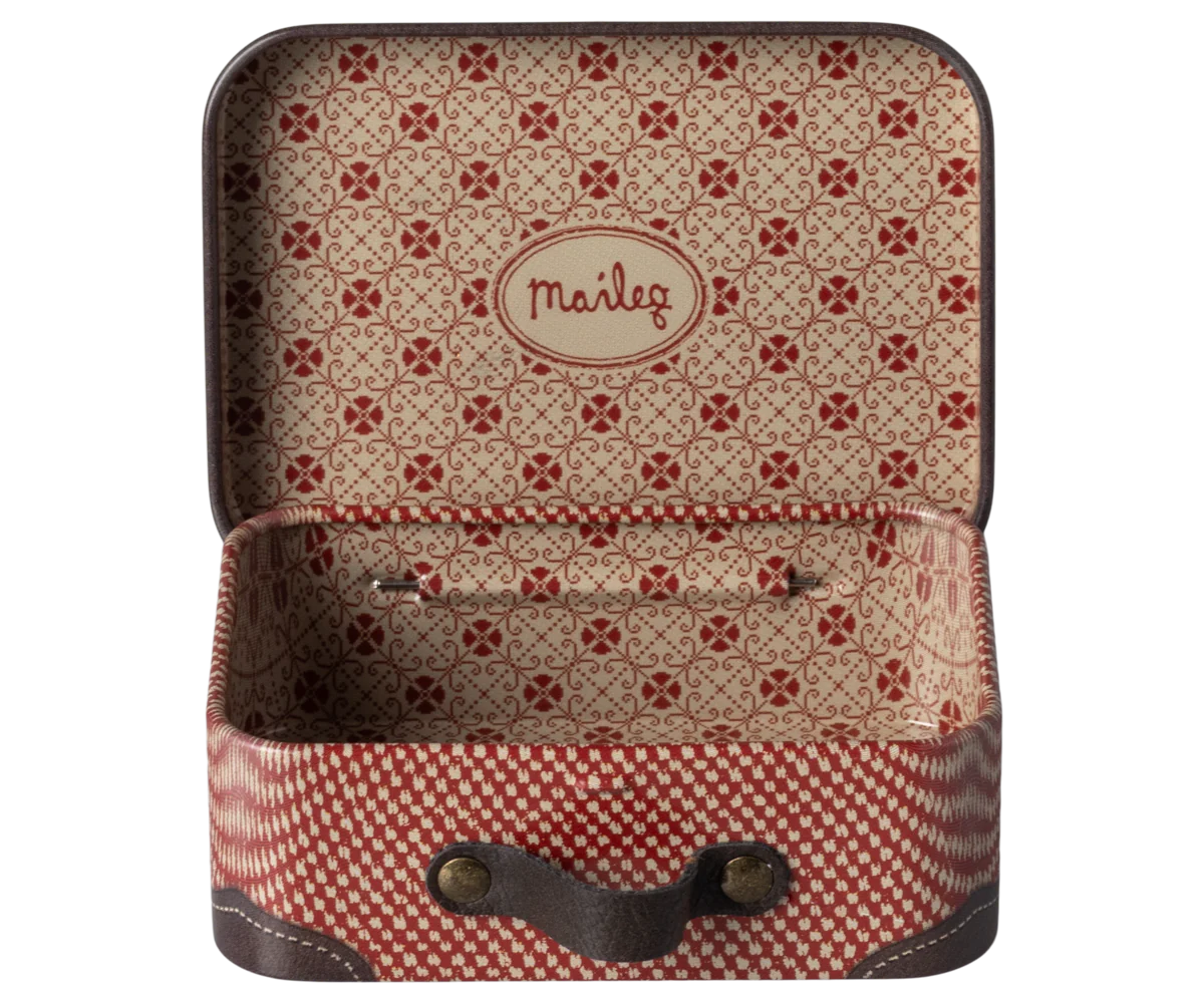 Suitcase Mouse - red