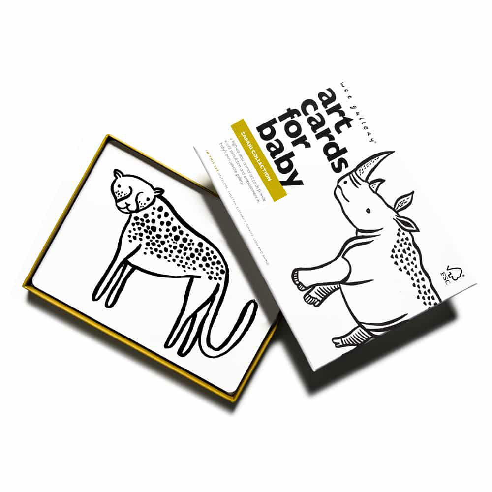 Art Cards For Baby Safari