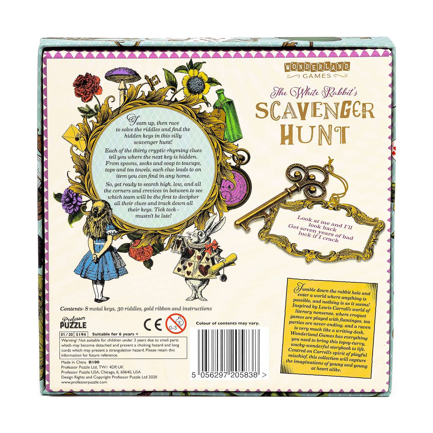The White Rabbit's Scavenger Hunt