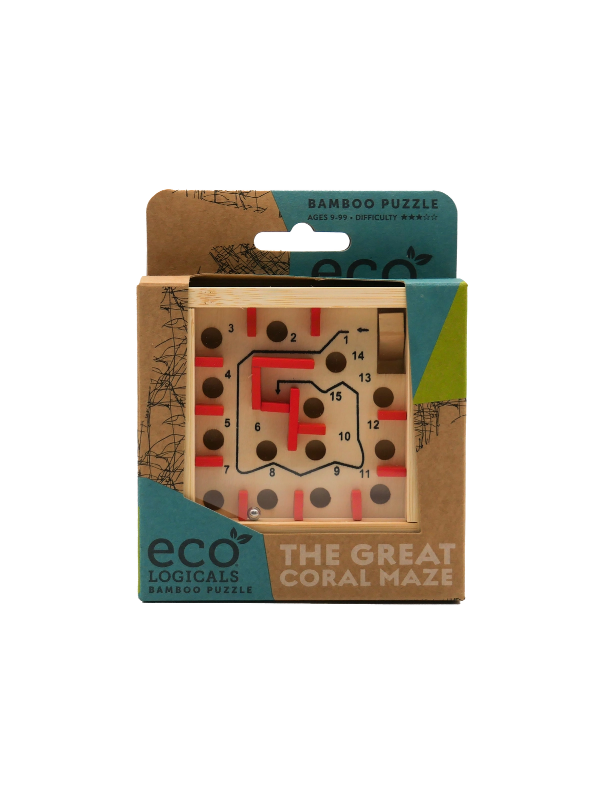The Great Coral Maze -Ecologiclas Bamboo Brainteaser