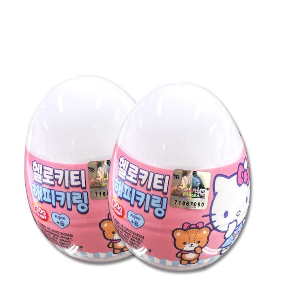 Happy Hello Kitty Capsule Keyring.
