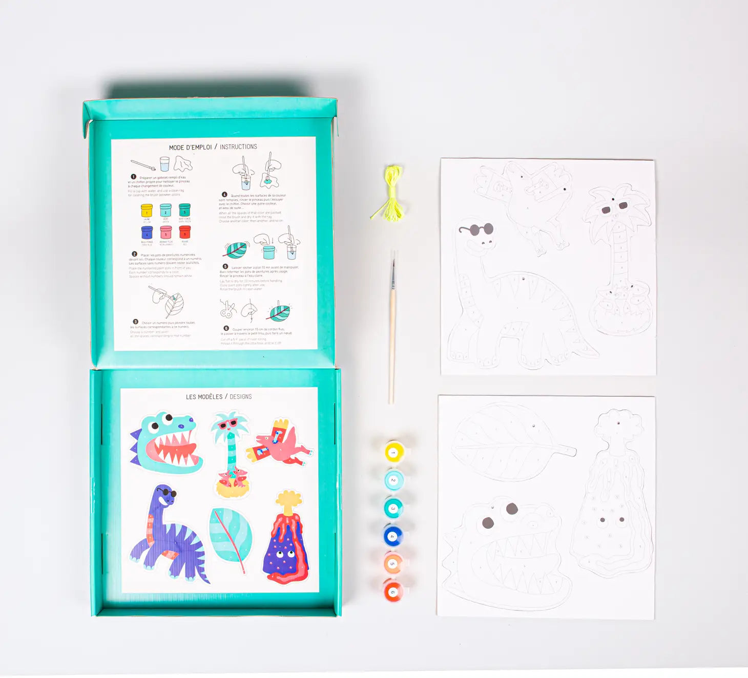 Dino Paint Box