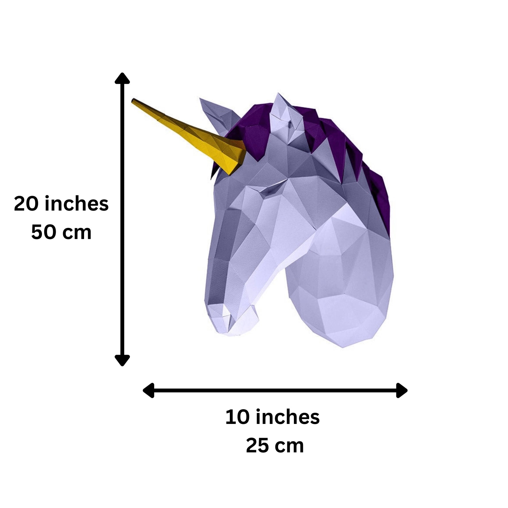 Unicorn 3D Wall Art