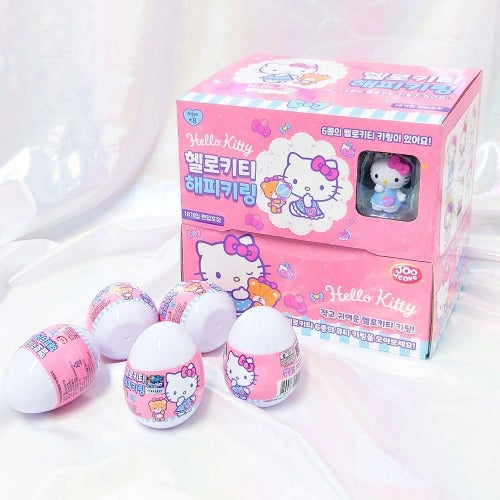 Happy Hello Kitty Capsule Keyring.