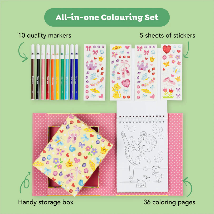 Colouring Set - Ballet