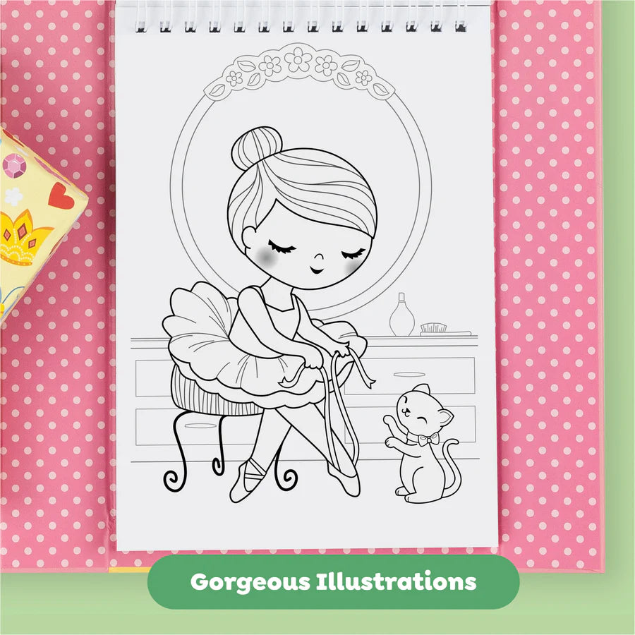 Colouring Set - Ballet