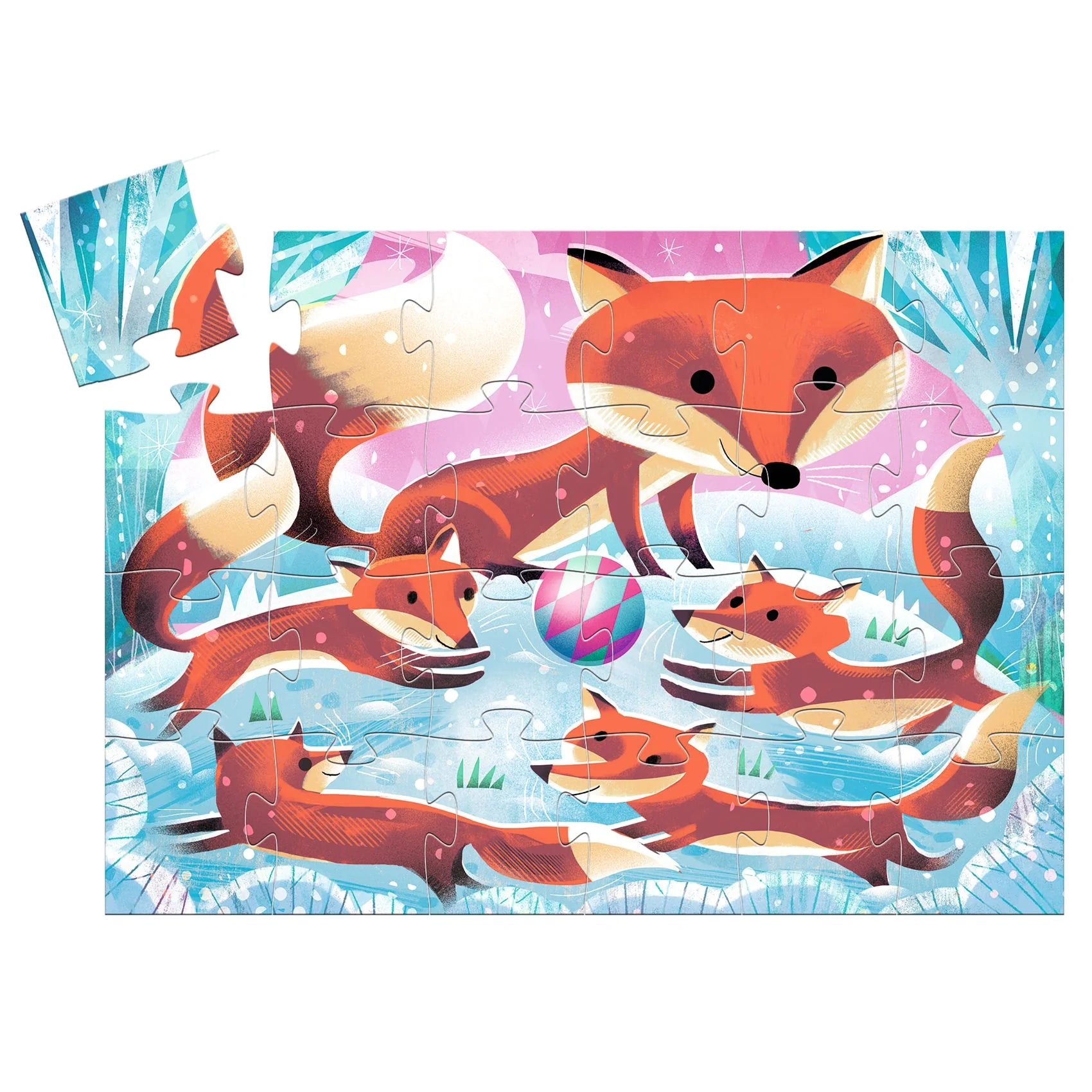 Silhouette Ginger Little Fox 24pc Puzzle