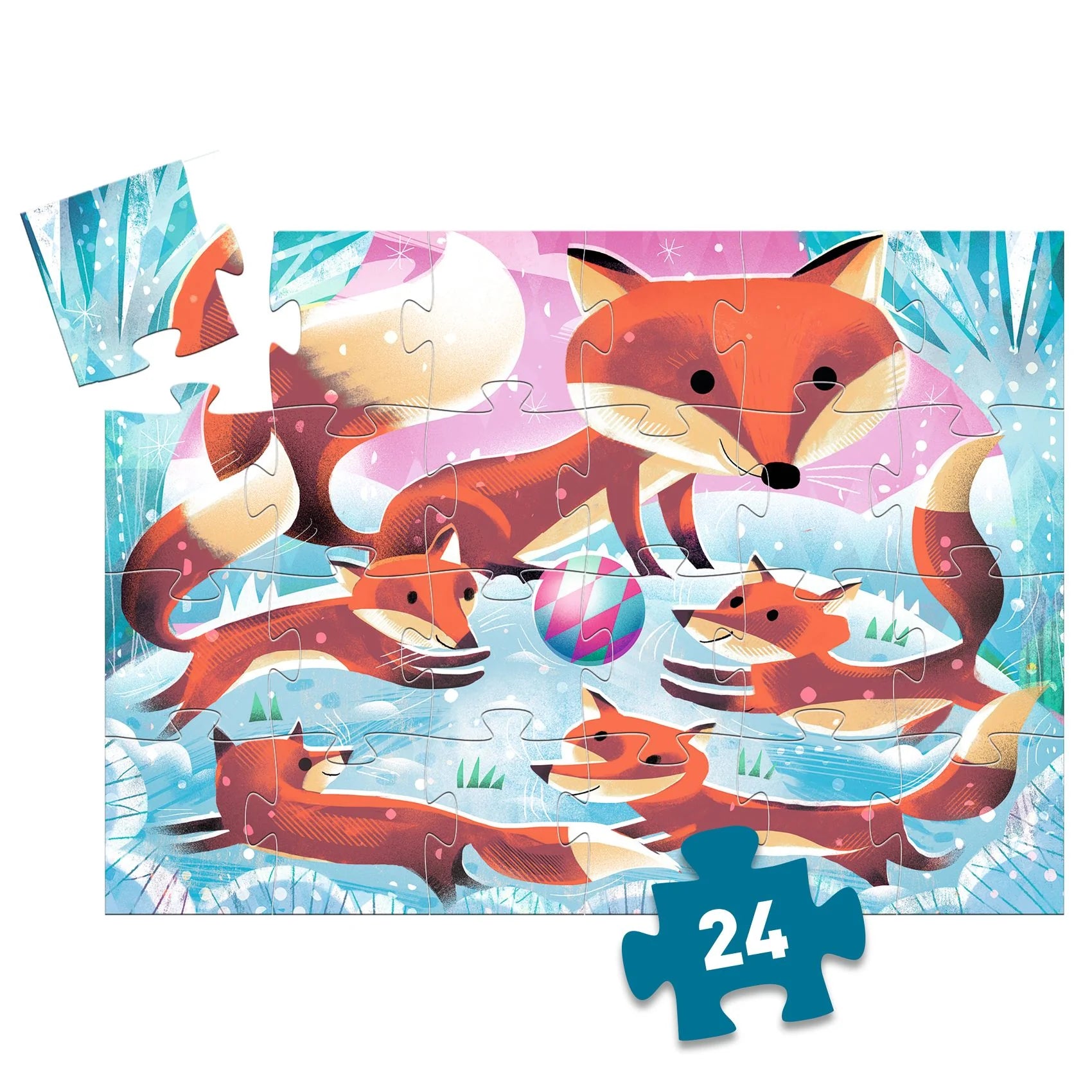 Silhouette Ginger Little Fox 24pc Puzzle