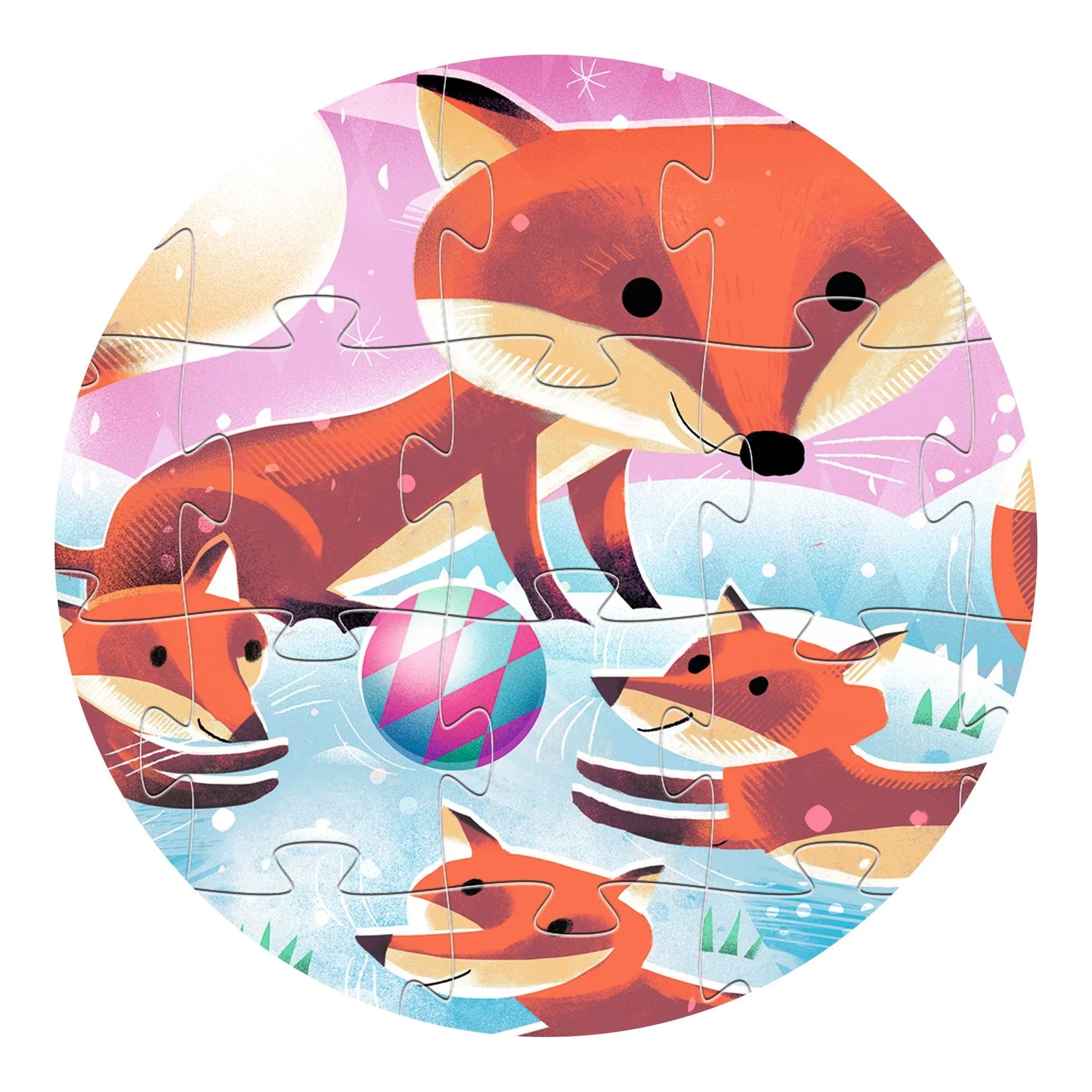 Silhouette Ginger Little Fox 24pc Puzzle