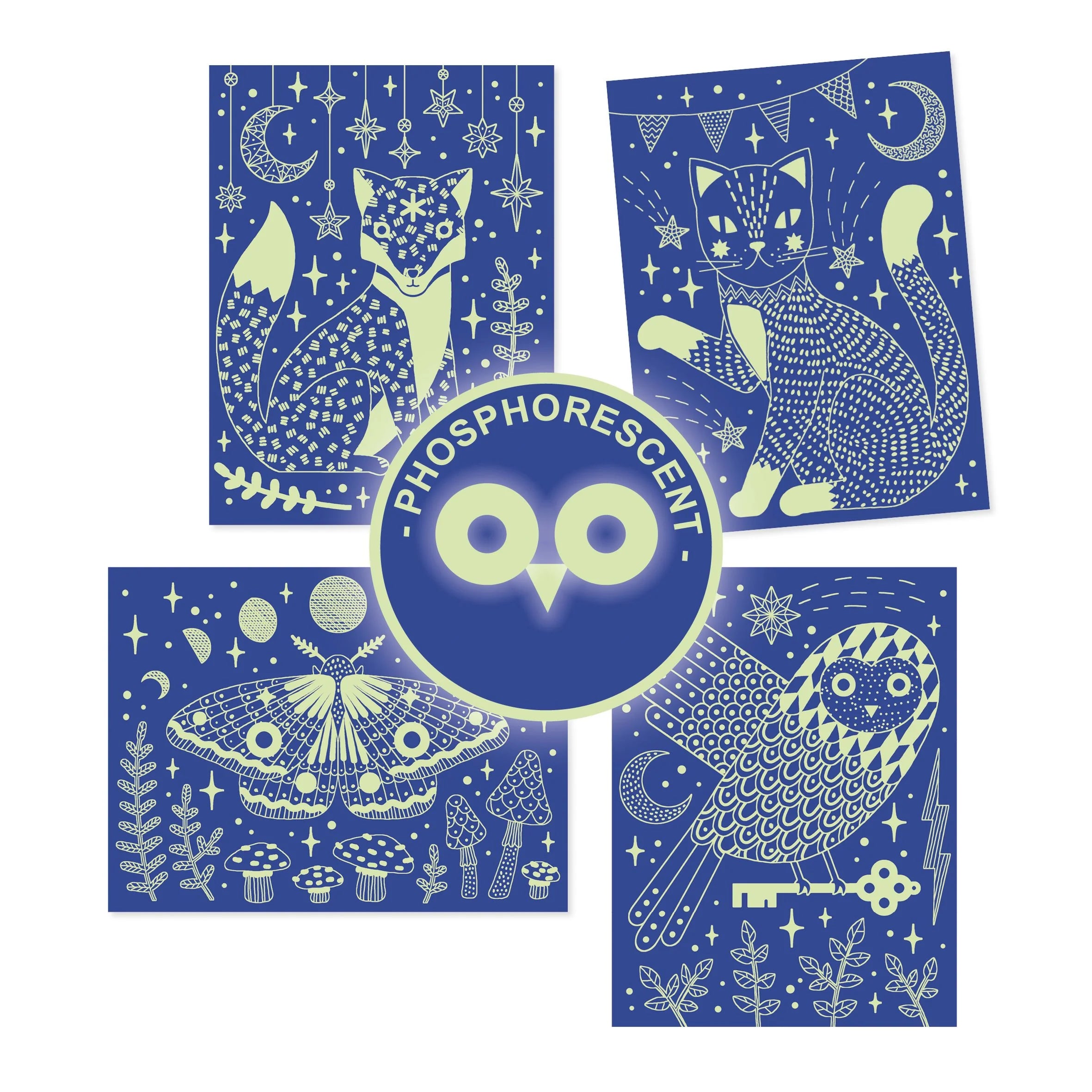 Scratch Cards At Night