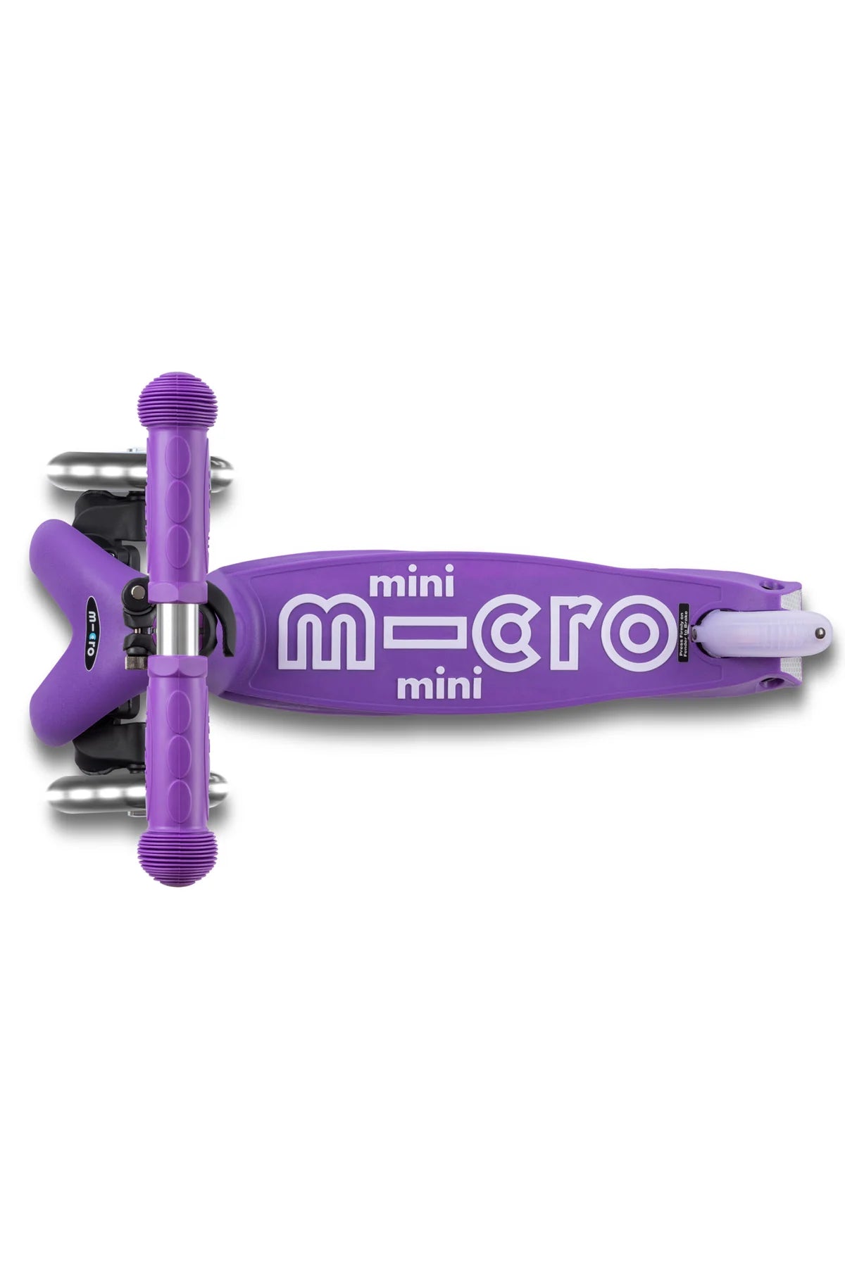 Micro Mini Foldable LED Scooter - Purple