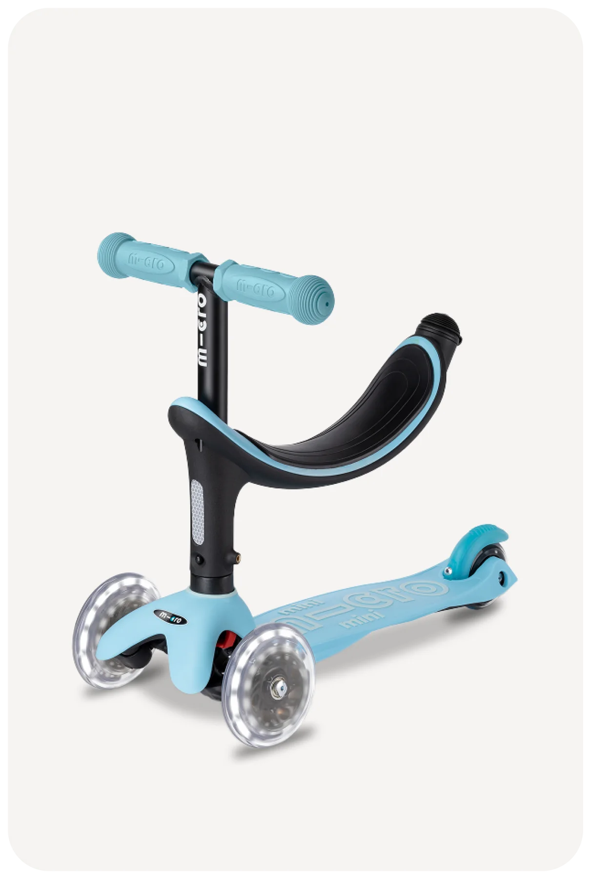 Micro Mini2Grow LED Scooter - Blue