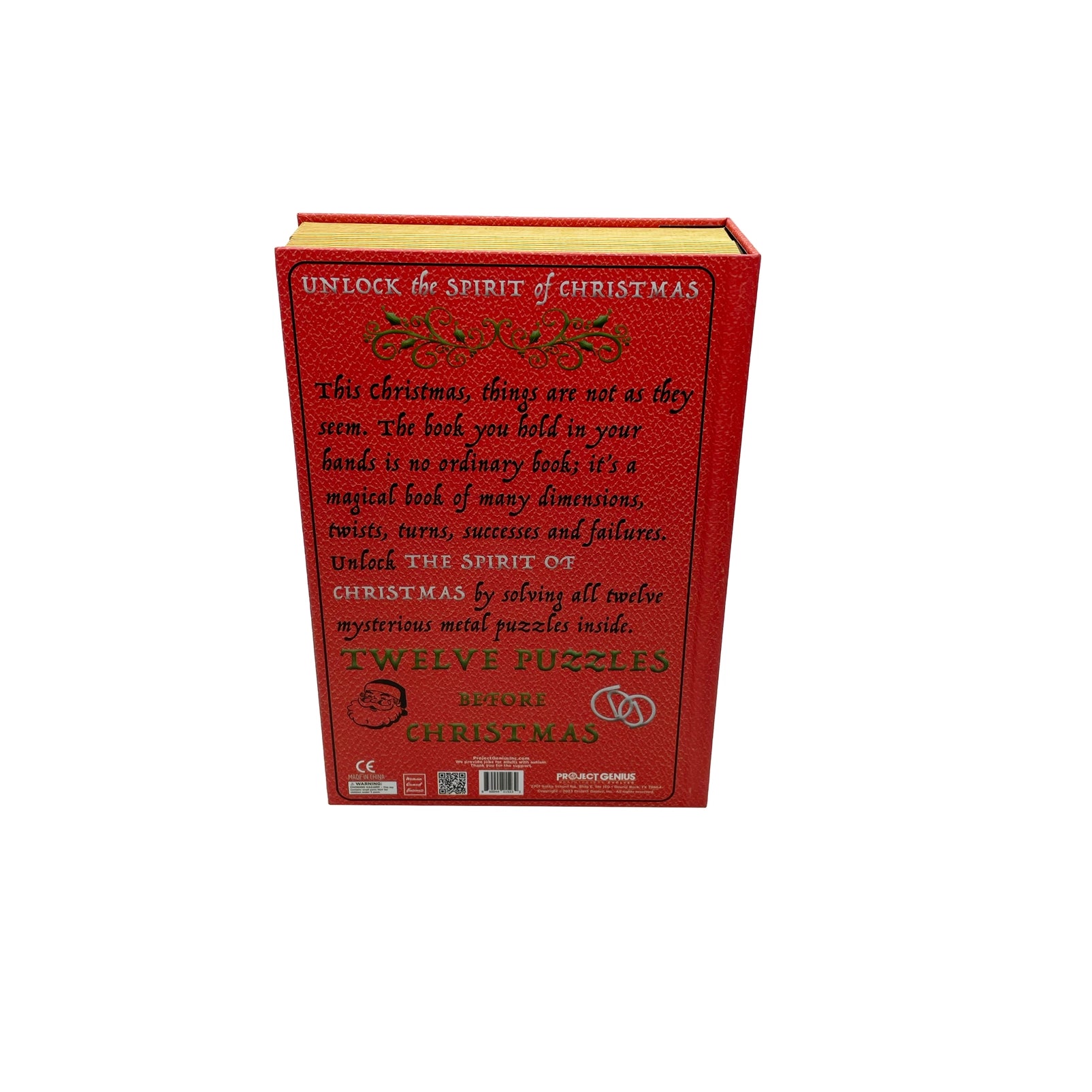 12 Puzzles Before Christmas Advent Book