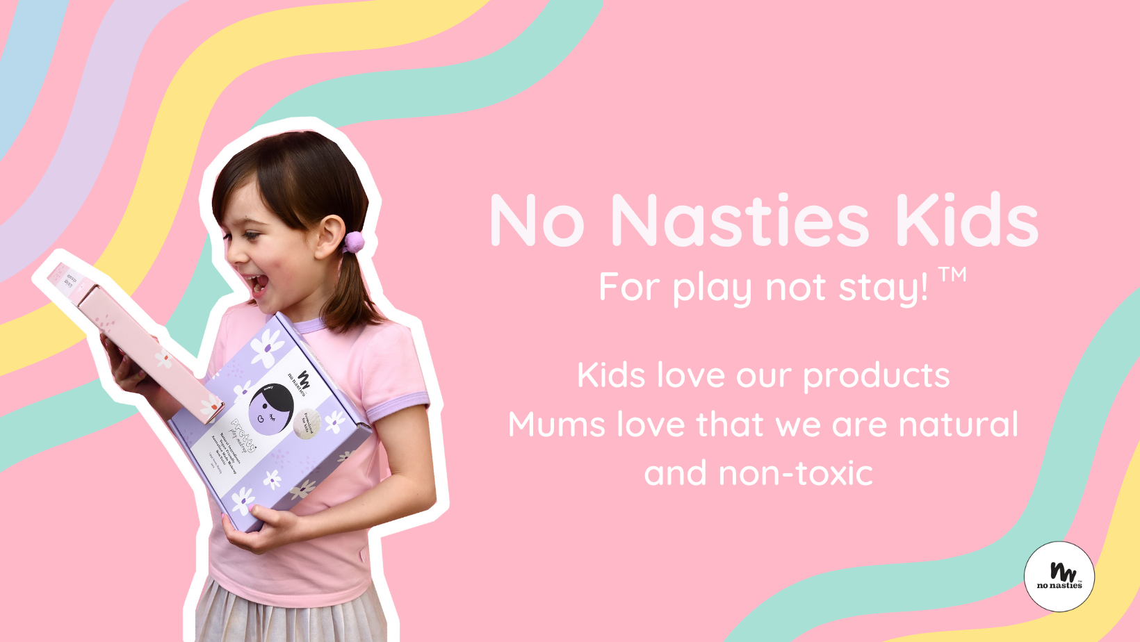 Nancy Kids Natural Pressed Powder Purple Makeup Palette Kit
