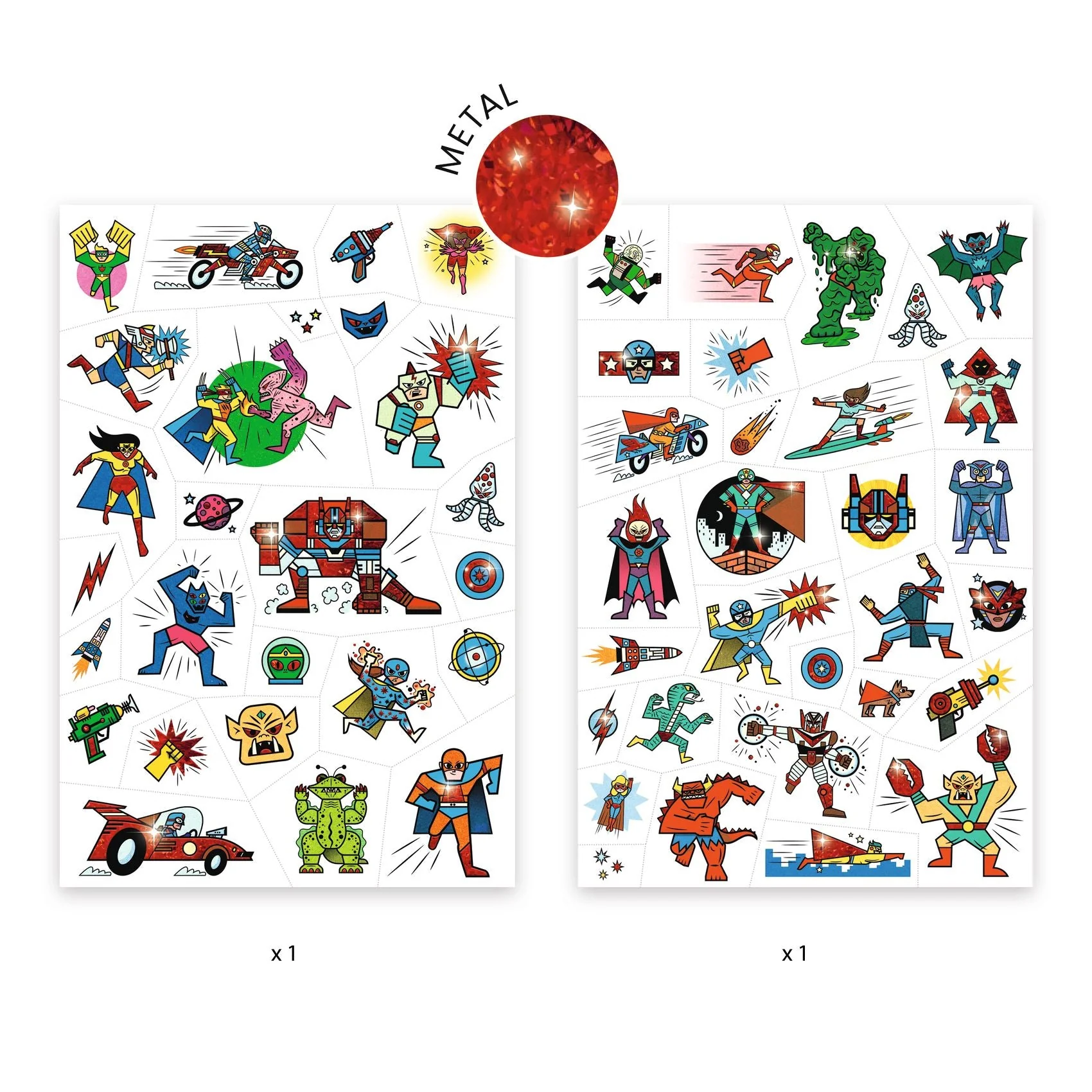 Tattoos Heroes vs Villains