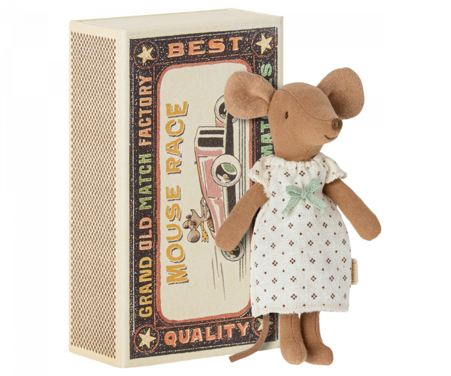 Big Sister Mouse in Box/ Brown