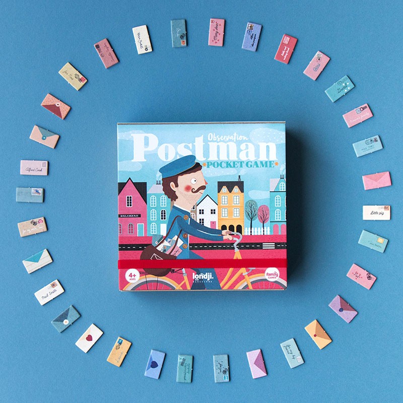 Postman Observation Game - Pocket Size Game