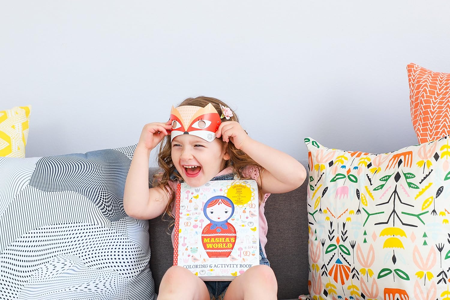 Masha's World: Coloring & Activity Book