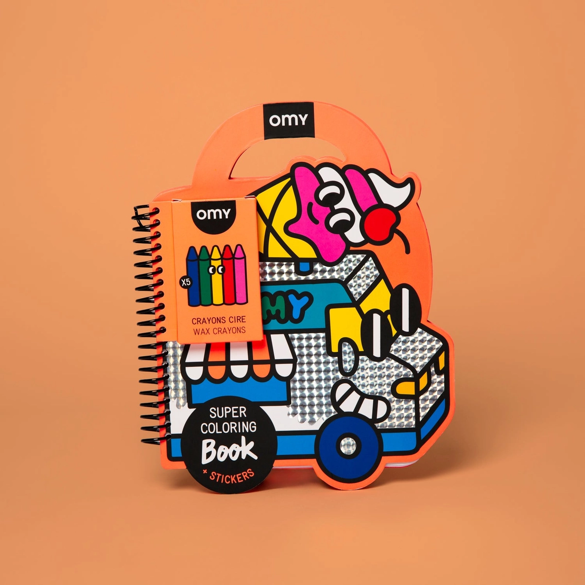 Yummy Super Coloring & Sticker Book