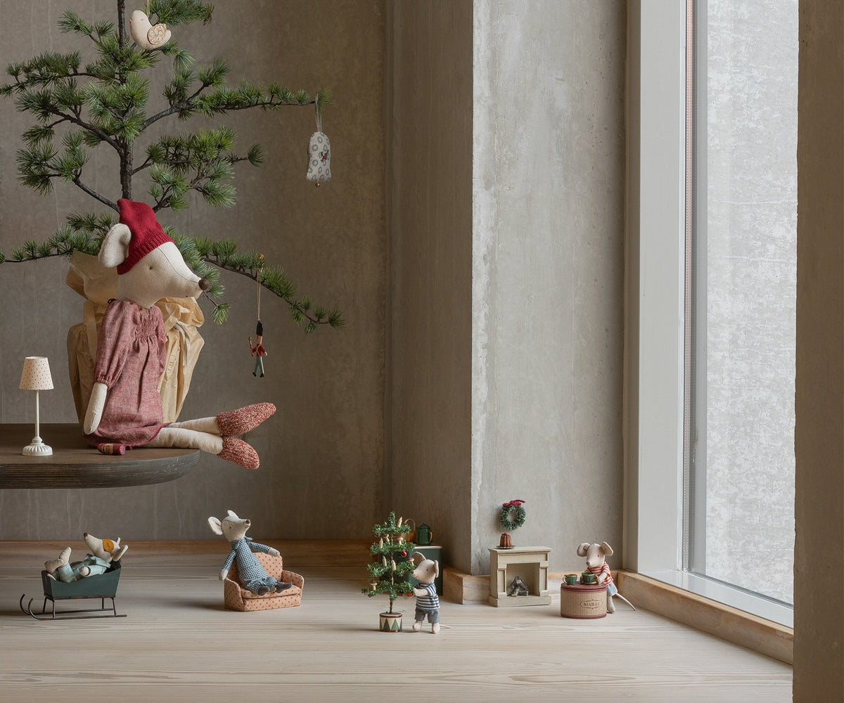 Christmas Tree, Mouse - With Lights