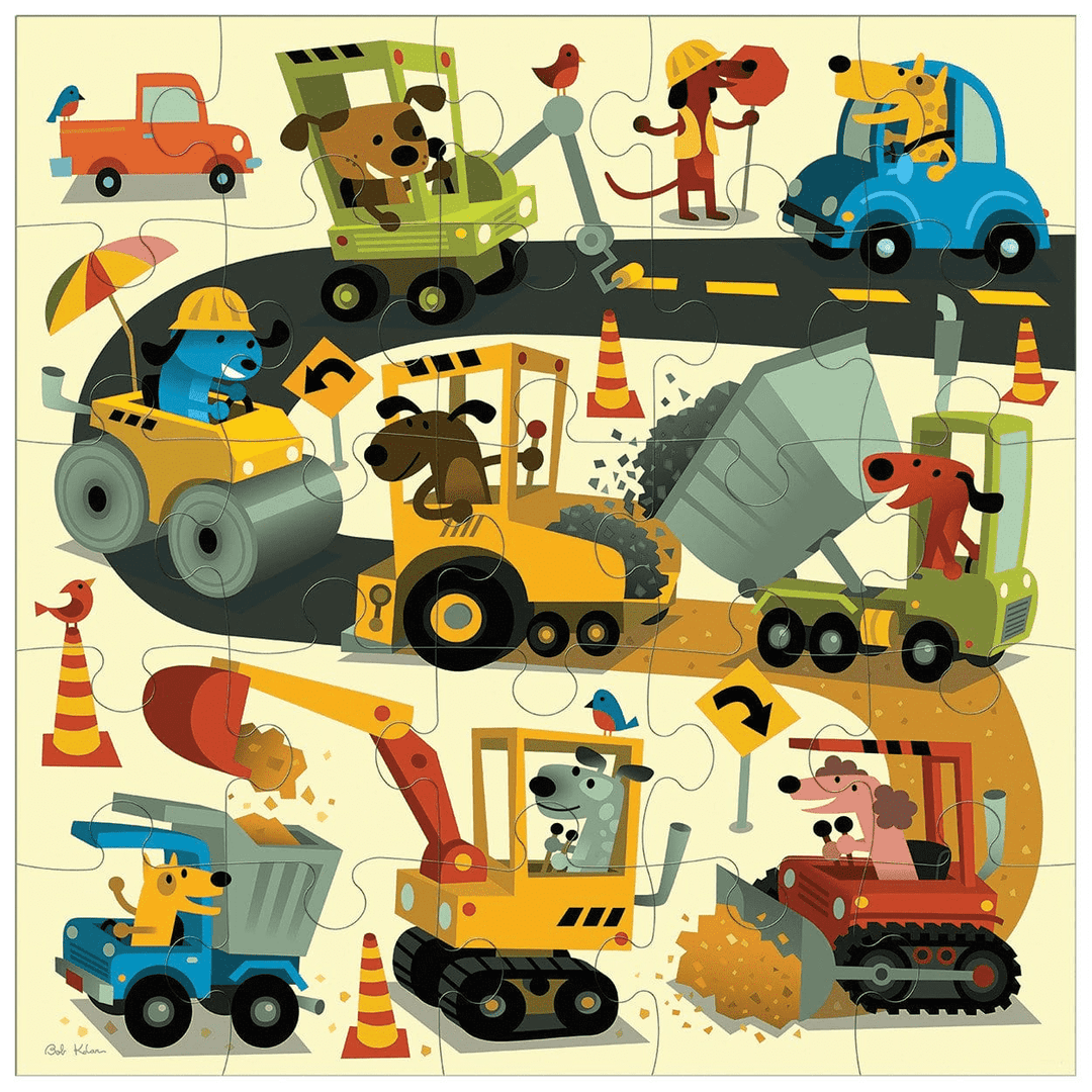 Construction Jumbo Puzzle 25 pz