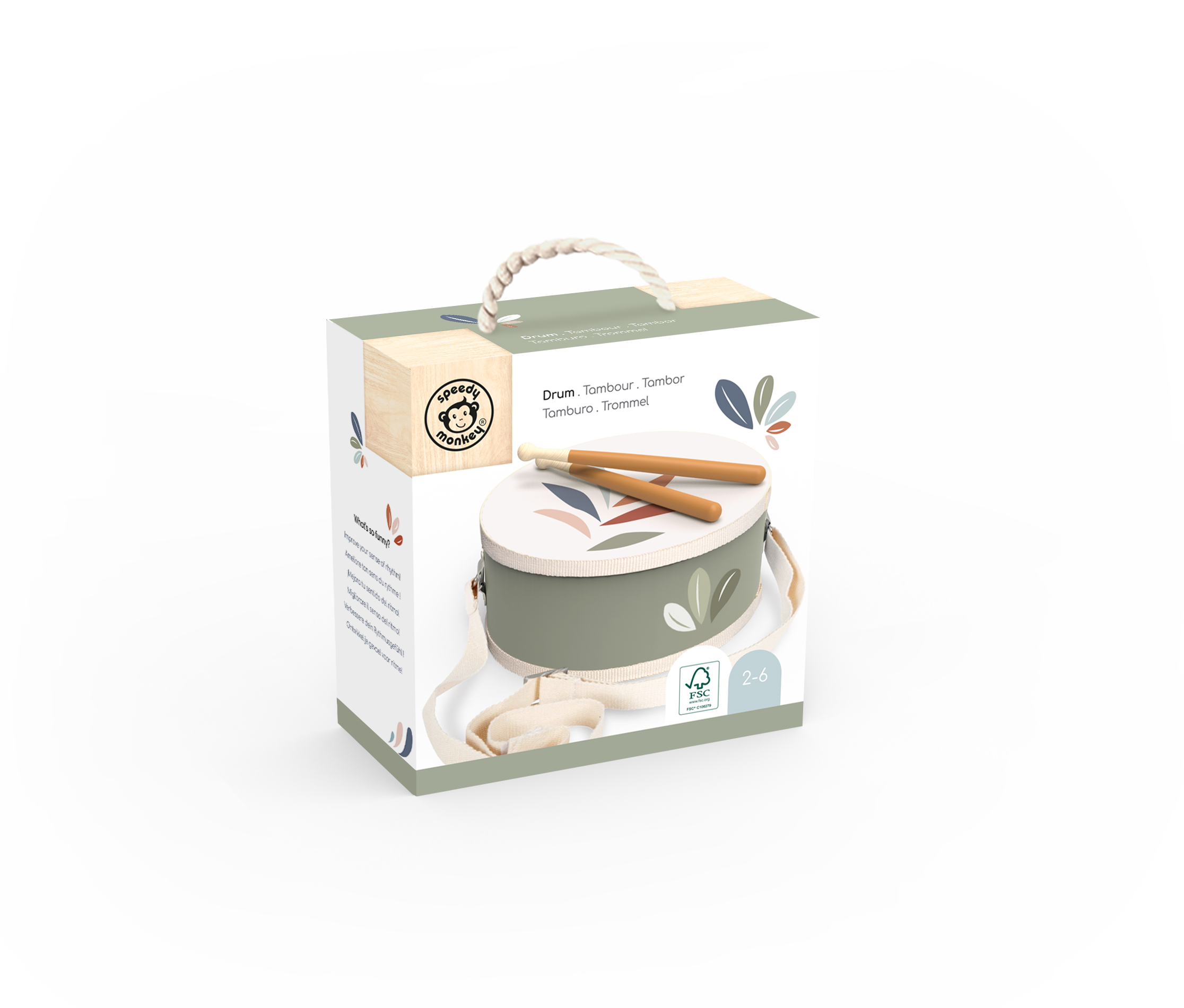 Drum w/ Adjustable Strap