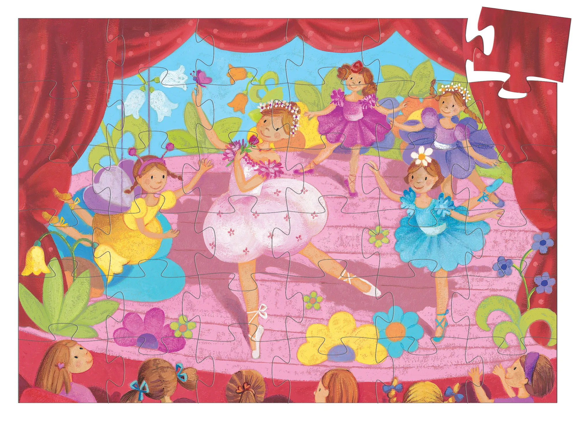 Silhouette Puzzles 36 pcs Ballerina