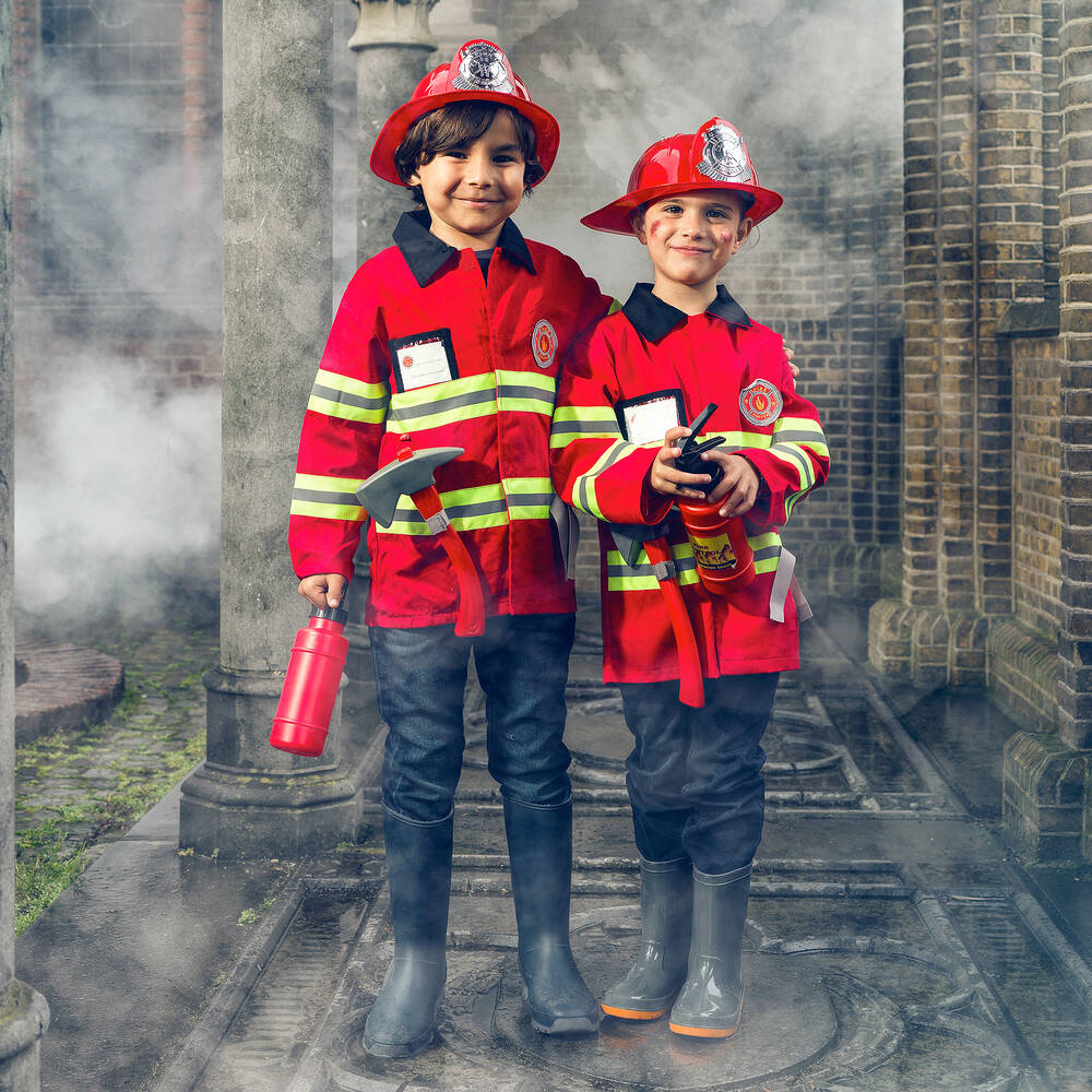 Fireman Suit Set With Accessories