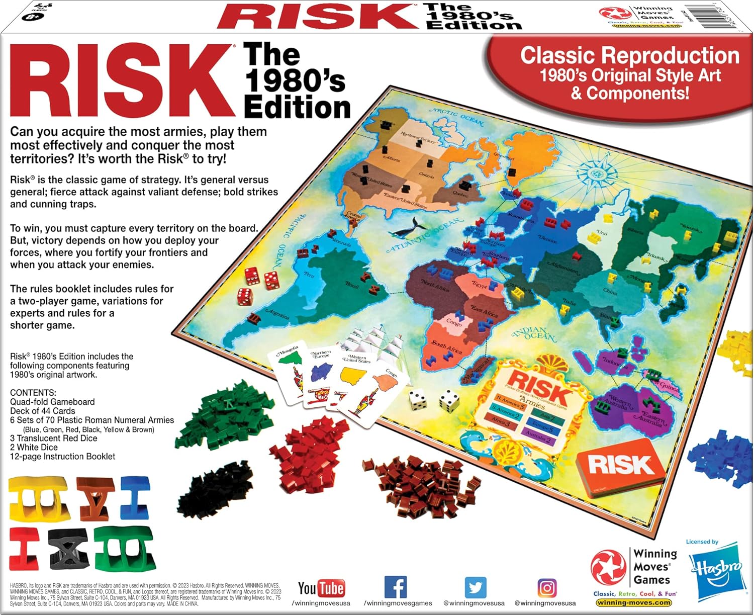 Risk® The 1980's Edition