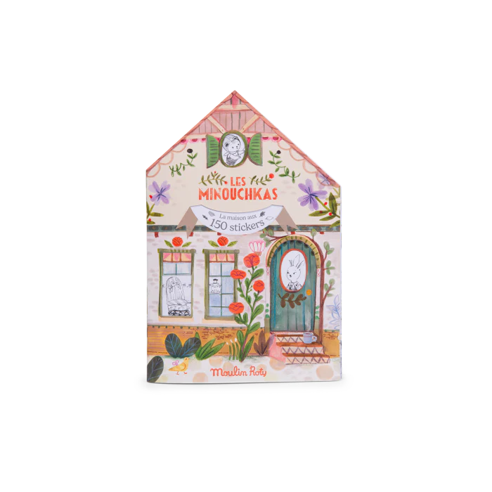 Coloring book with 150 stickers - The Minouchkas