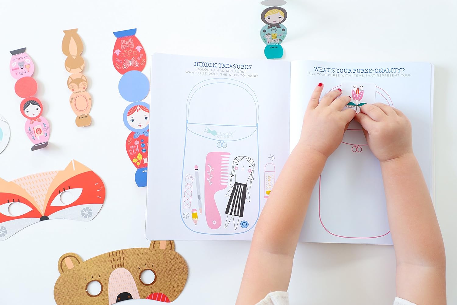 Masha's World: Coloring & Activity Book