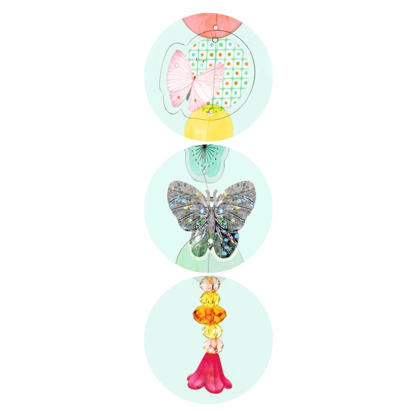 Butterflies Suncatcher DIY