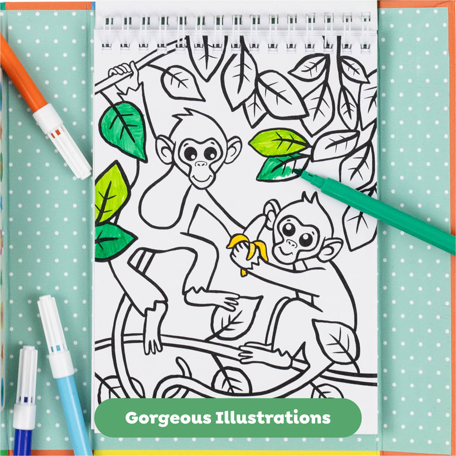 Colouring Set - Zoo