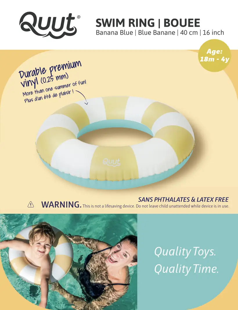 Swim Ring Small - Yellow