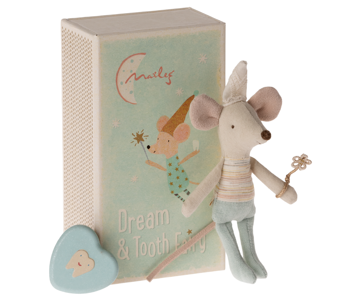 Tooth Fairy Mouse, Little Brother In Matchbox