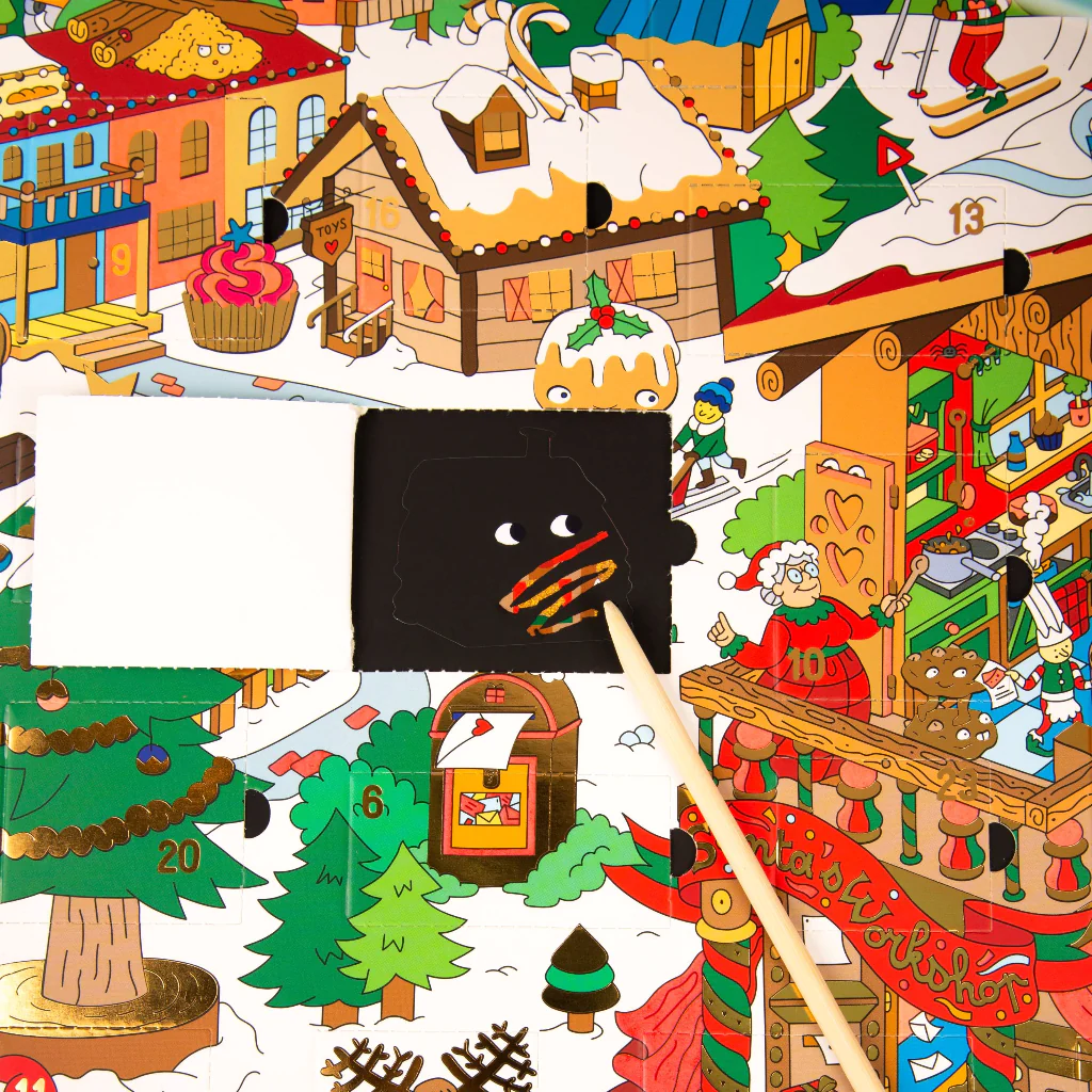 3D Christmas Tree Advent Calendar