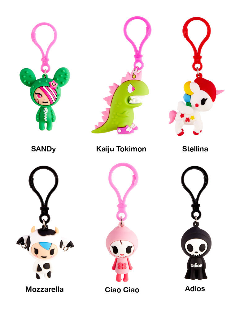 Tokidoki Characters Series 1, Blind Bag Clips