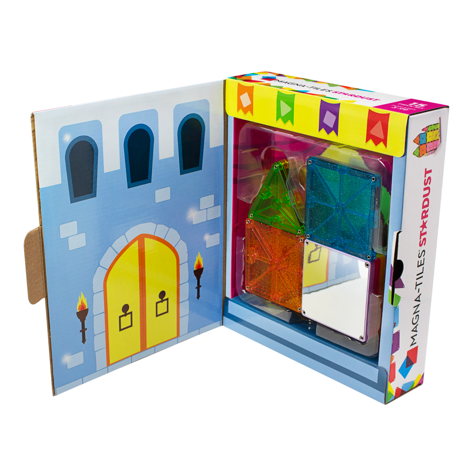 Magna-Tiles® Stardust 15pcs