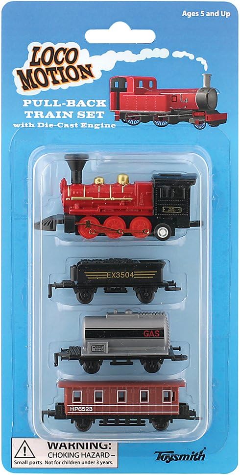 Loco Motion Pull Back Train