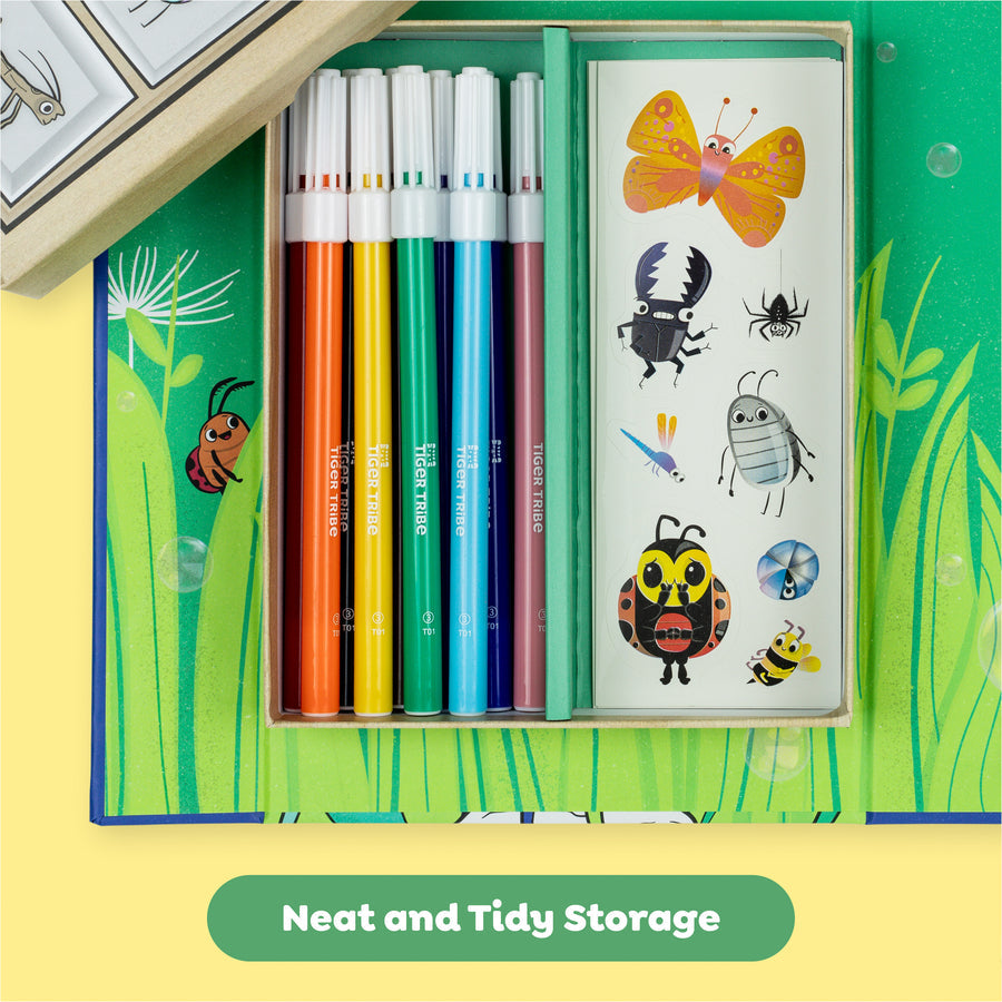 Colouring Set - Backyard Bugs