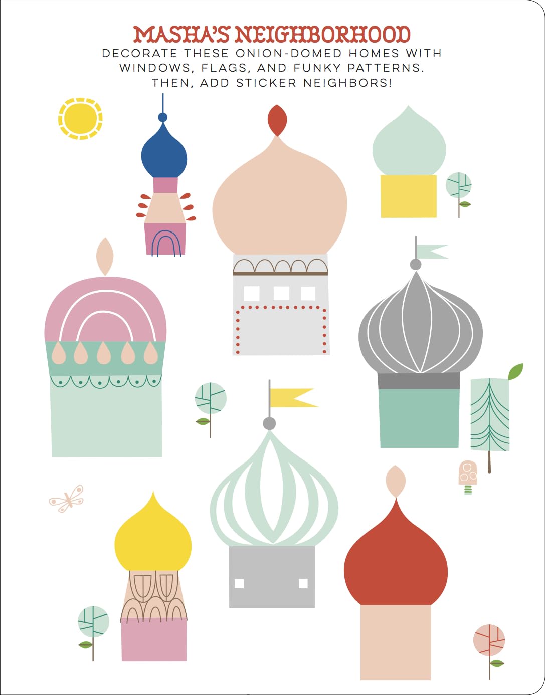 Masha's World: Coloring & Activity Book