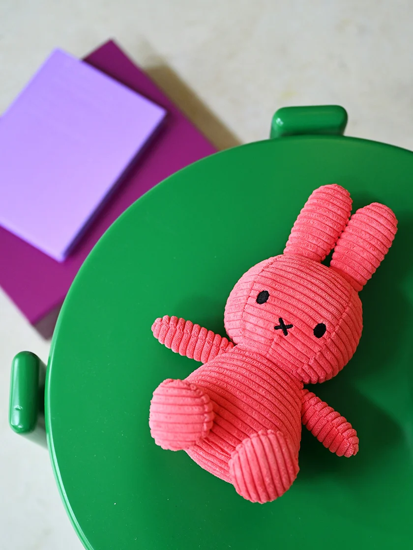 Plush MIFFY ECO Corduroy Fuchsia 9''