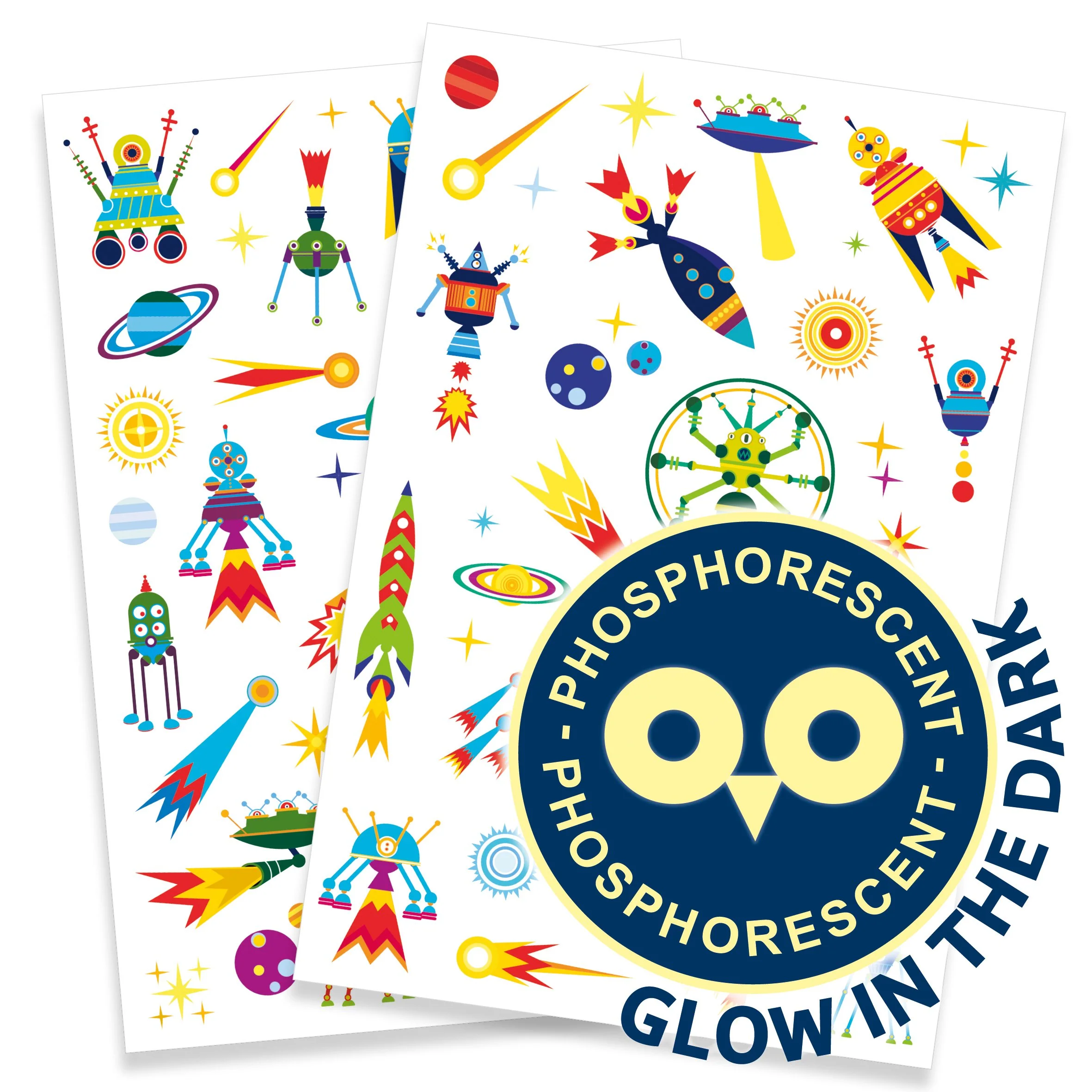 Tattoos Space Oddity - Glow in the Dark