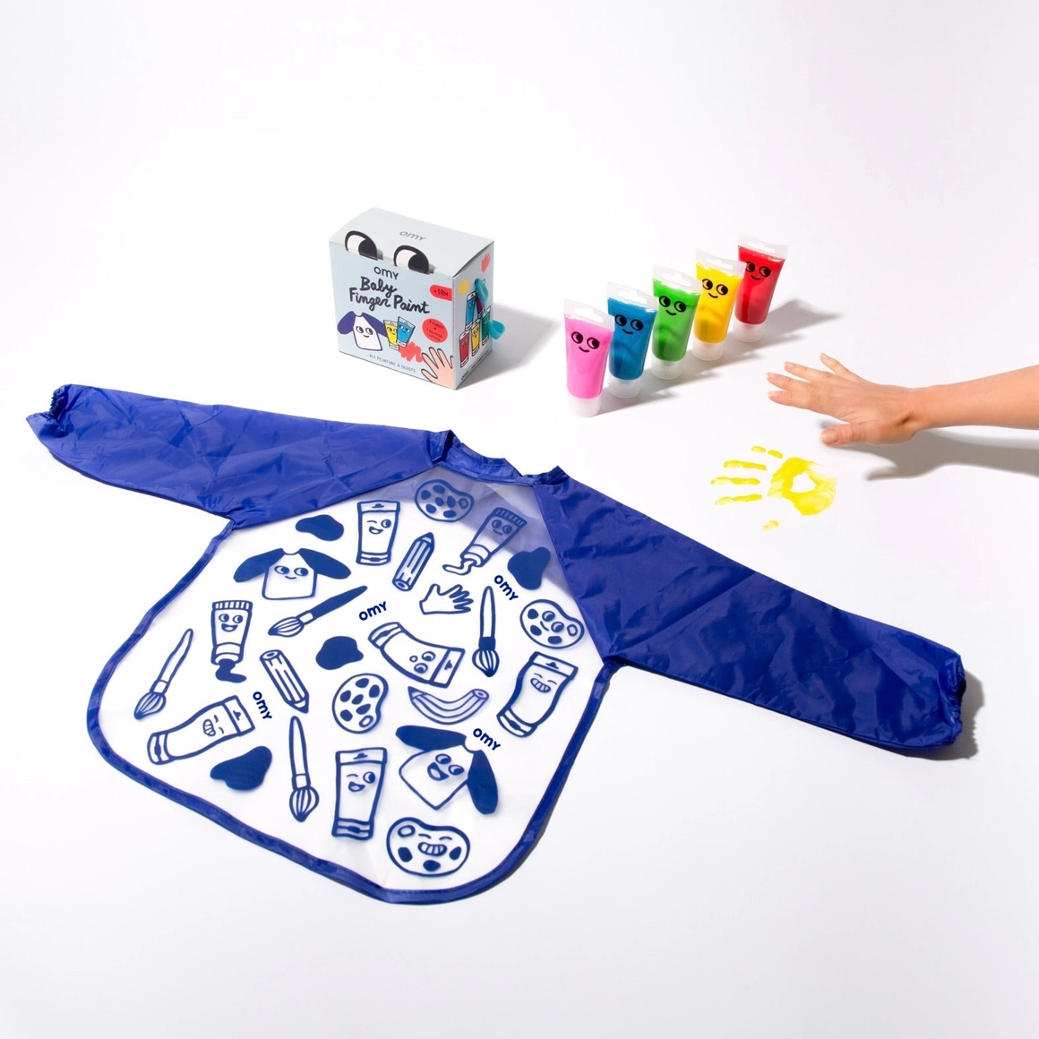 Kid's Finger Painting Kit (+18 Months)