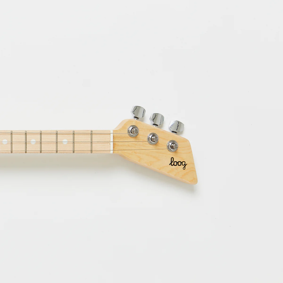 Loog Mini Electric Pink + Built-In Amp