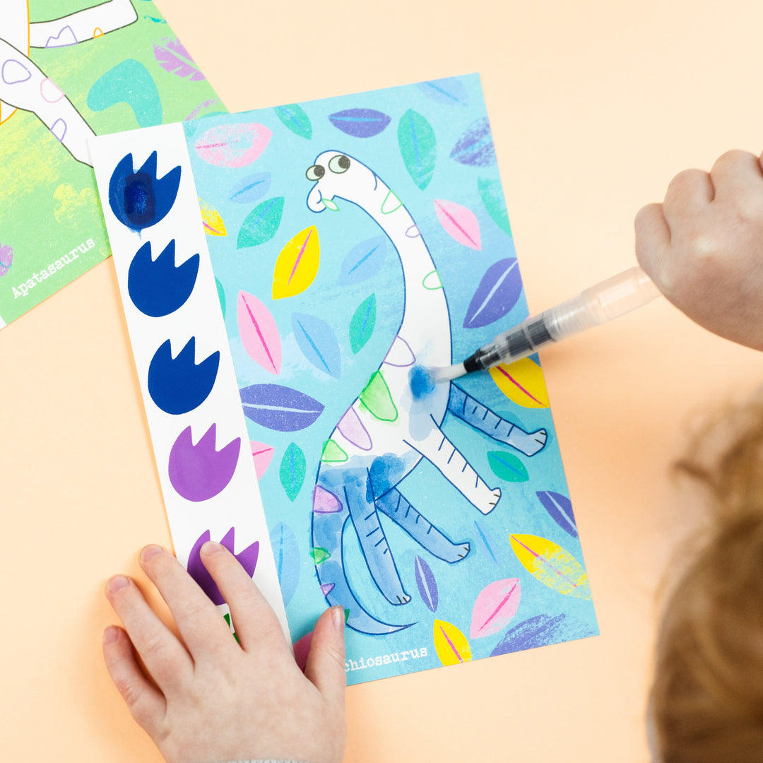 Paint-a-Picture Set - Dinosaur