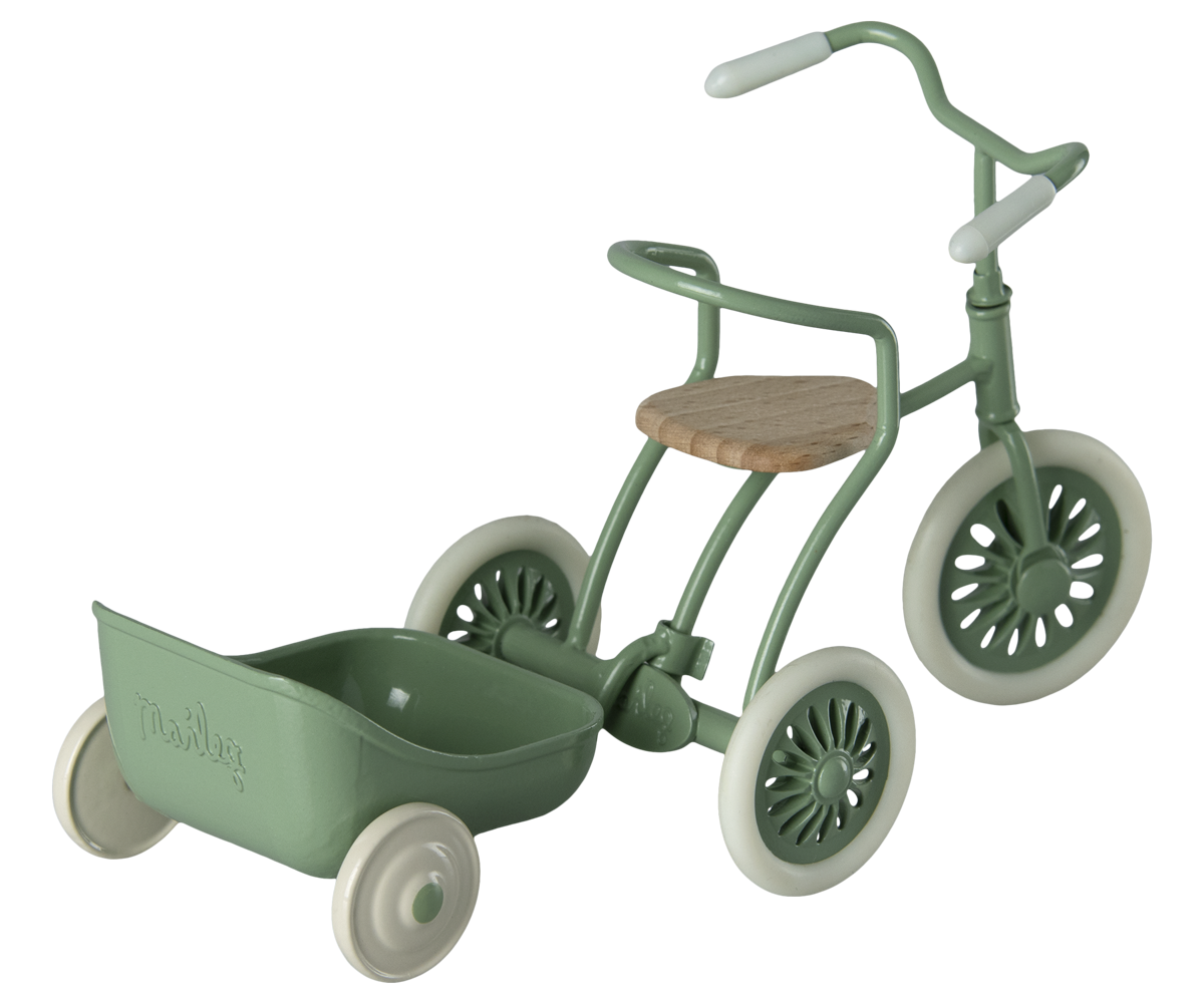 Tricycle Hanger, Mouse - Green