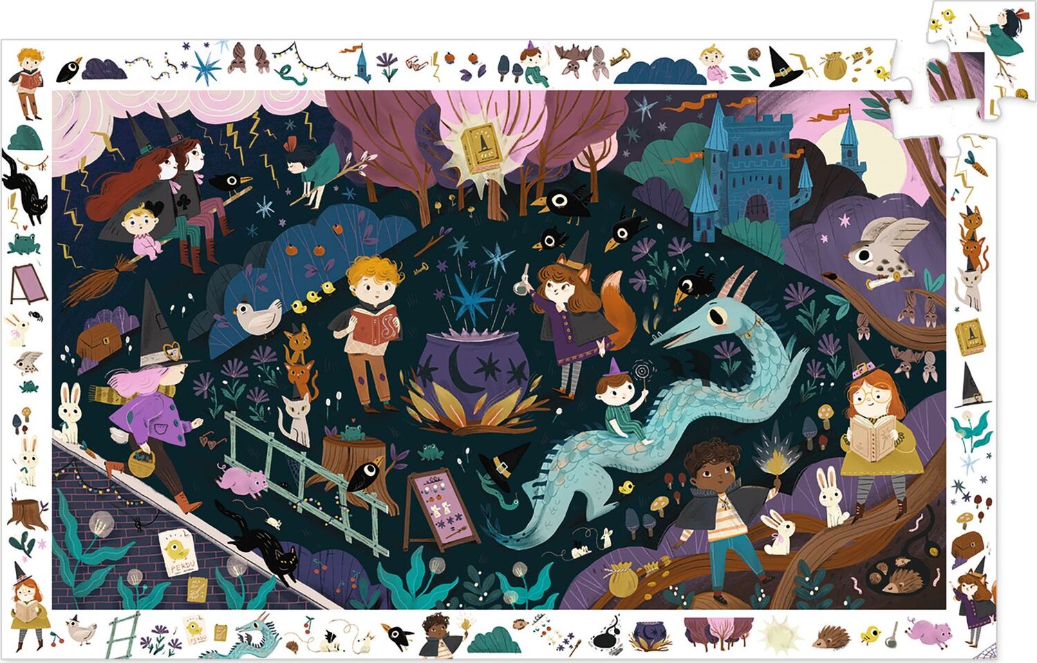 Observation Puzzle 54pcs Sorcerers' Apprent