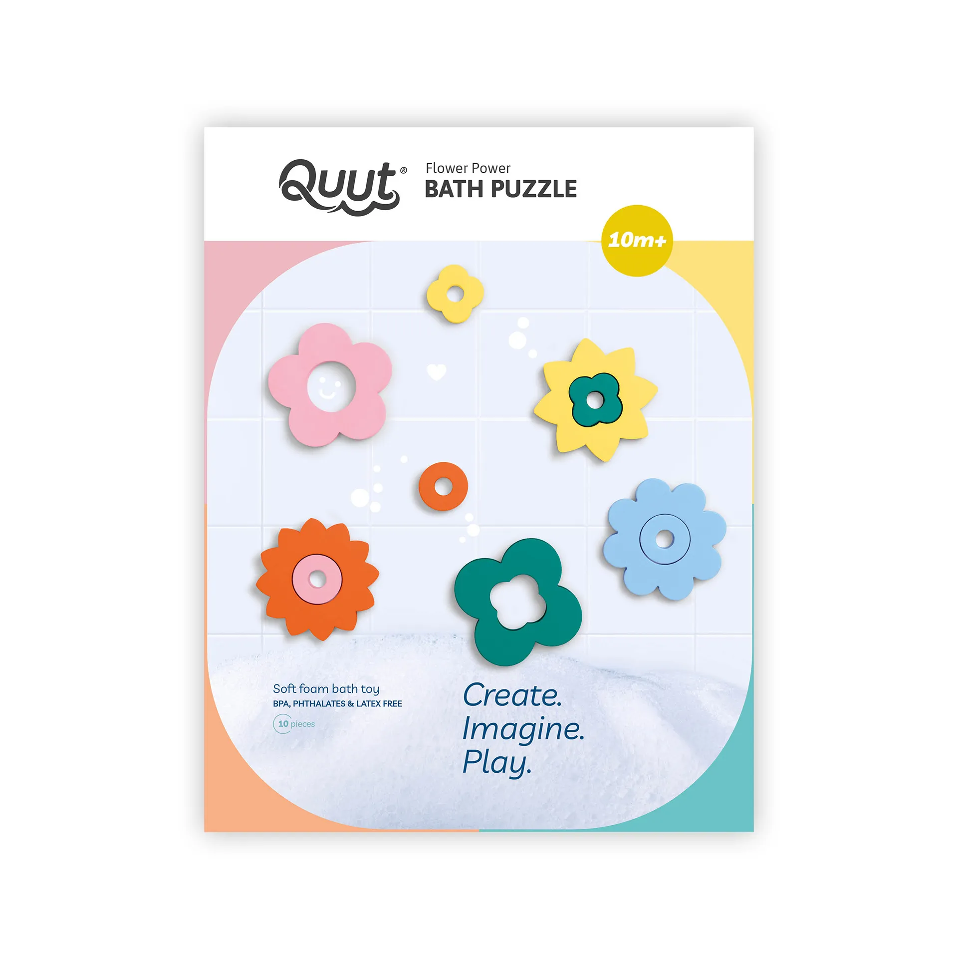 Flower Power Bath Puzzle