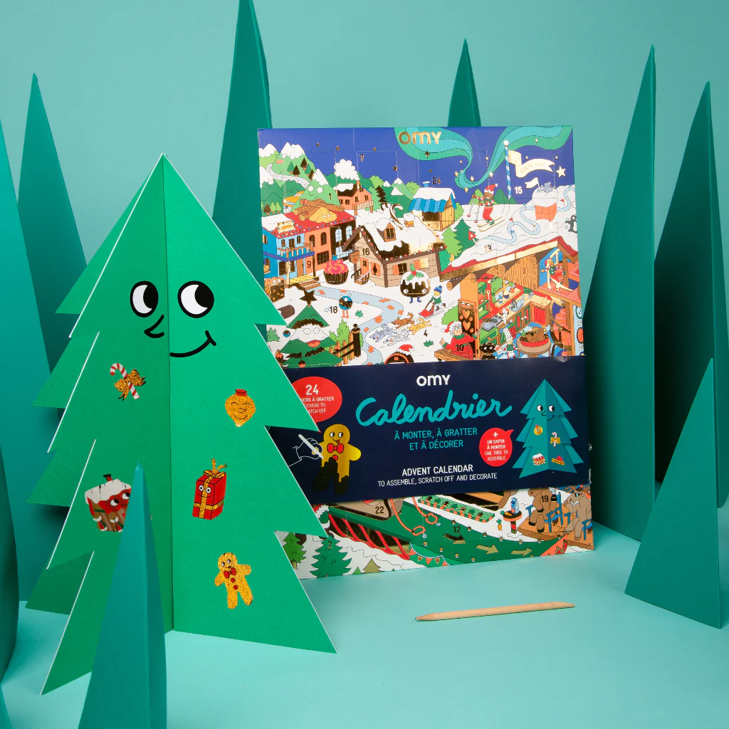 3D Christmas Tree Advent Calendar